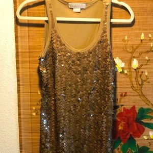 Michael Kors sequin tank top